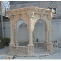 Roma Style Good Price Natural White Marble Stone Greek Statues Gazebo